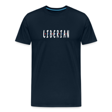 Load image into Gallery viewer, L.I.B.E.R.I.A.N UNISEX SHIRT - deep navy
