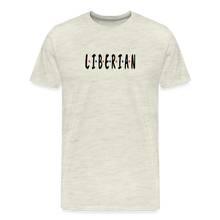 Load image into Gallery viewer, L.I.B.E.R.I.A.N UNISEX SHIRT - heather oatmeal
