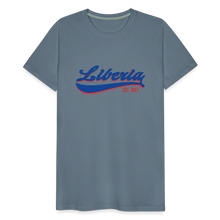 Load image into Gallery viewer, LIBERIA (SWEET LAND) SHIRT - steel blue
