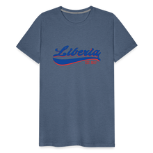 Load image into Gallery viewer, LIBERIA (SWEET LAND) SHIRT - heather blue

