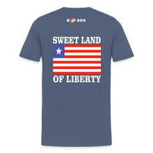 Load image into Gallery viewer, LIBERIA (SWEET LAND) SHIRT - heather blue
