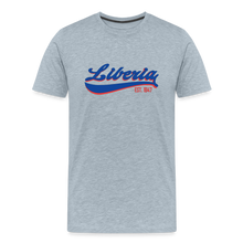 Load image into Gallery viewer, LIBERIA (SWEET LAND) SHIRT - heather ice blue
