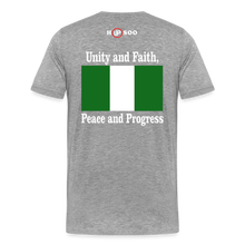 Load image into Gallery viewer, Nigeria patriot shirt - heather gray
