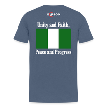 Load image into Gallery viewer, Nigeria patriot shirt - heather blue
